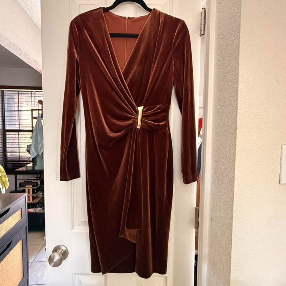 Calvin Klein Women's Copper Dress